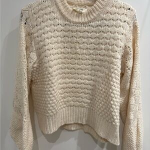 Ba&sh Knit Sweater cream size 2